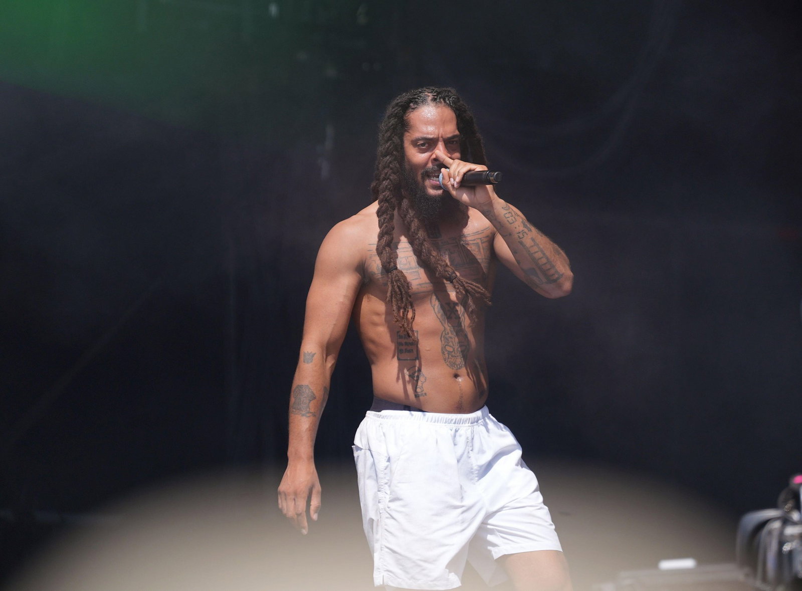 Bob Vylan perform at Glastonbury