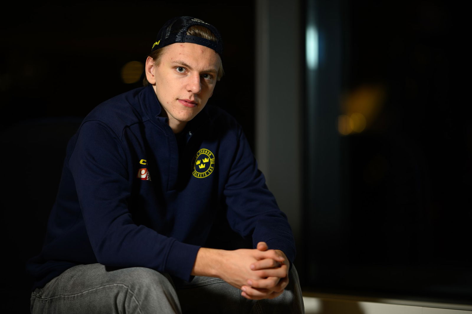 Jack Berglund är Sveriges lagkapten.