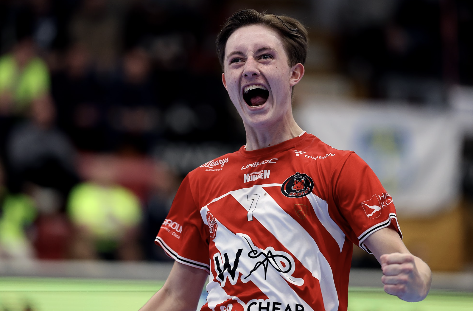 Adam Pettersson gjorde fyra mål i finalen.