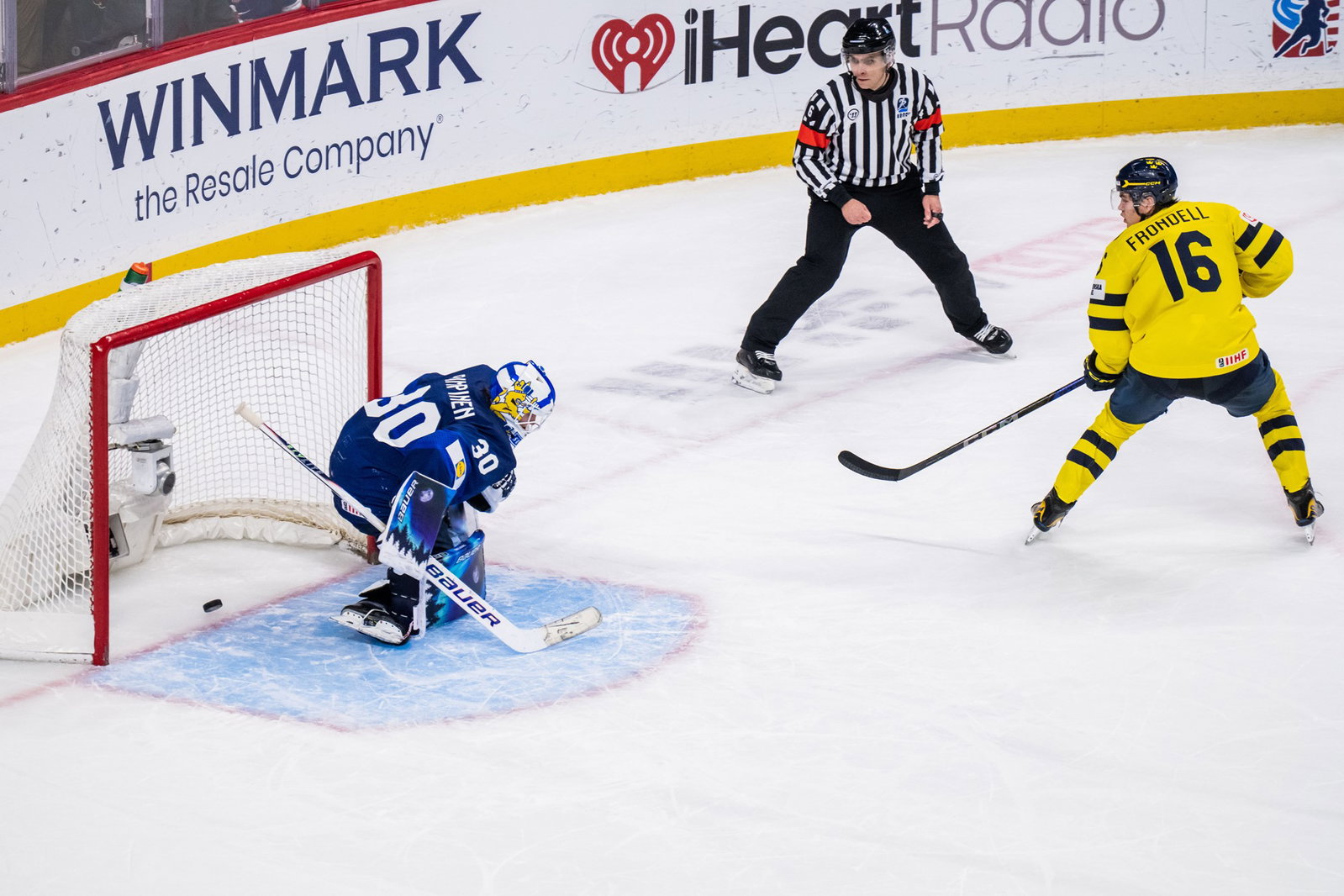 Anton Frondell såg till att Sverige gick till JVM-final.