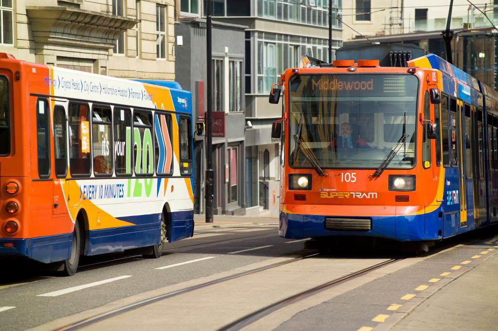 Trams in Sheffield have been suspended due to the extreme heat.