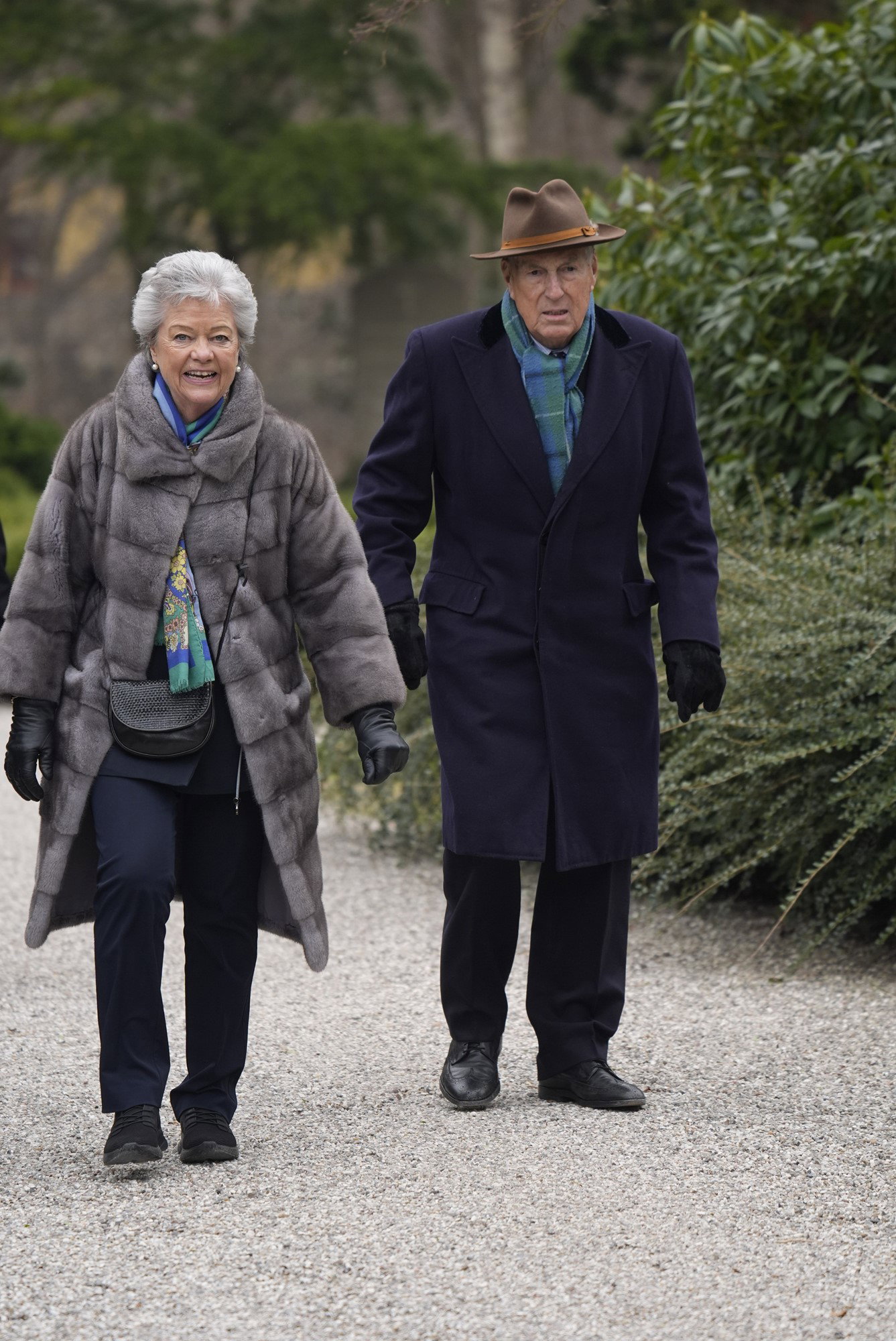 Frederik Iuel-Brockdorff med hustruen Anne Rosenørn Lehn