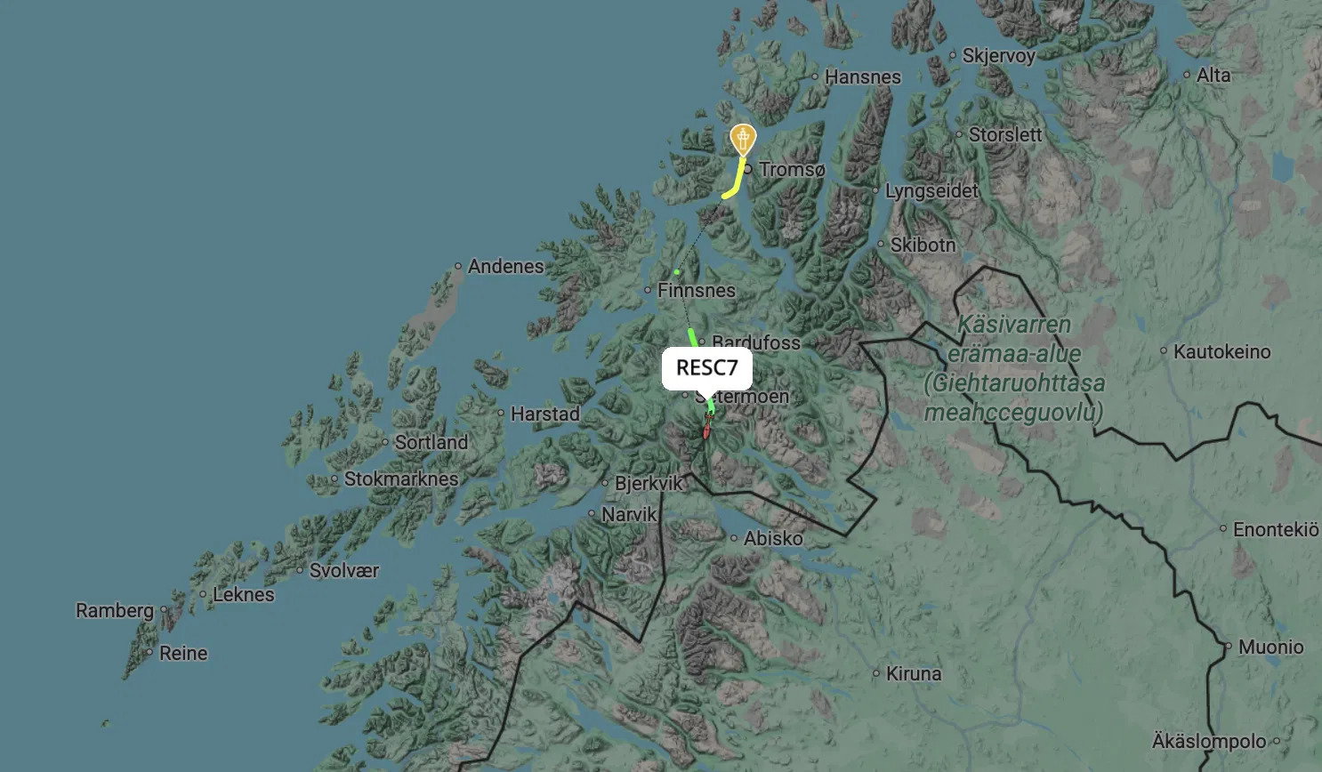 Nordmann alvorlig skadd