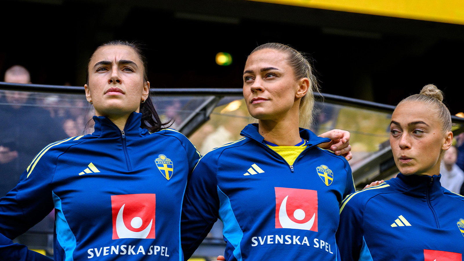 Zecira Musovic och Fridolina Rolfö