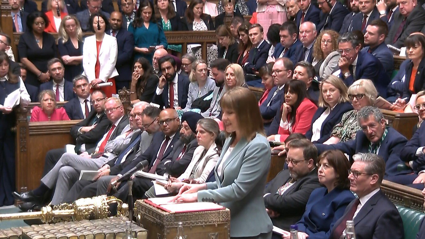 Rachel Reeves deliveres her spring statement in the Commons on Wednesday